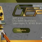 1 obrázok firmy GEP S.R.O. Geodet v Bratislava Iii BL