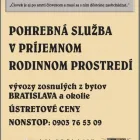 1 obrázok firmy LADISLAV STRÍŽ - POHREBNÁ SLUŽBA Pohrebníctvo v Bratislava BL